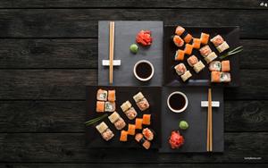 Sushi platters